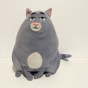 The Secret Life of Pets Chloe Plush Tabby Cat Grey Kitty Stuffed Animal Movie